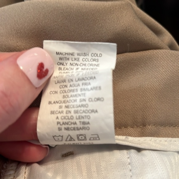 Ben Hogan Performance Flat Front Golf Shorts Size 44 Khaki - Picture 9 of 9